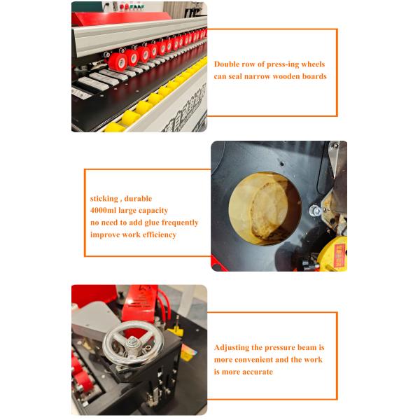 Small Edge Banding Machine PVC Tape Mini MDF Multifunction Double Edge Multiple Function
