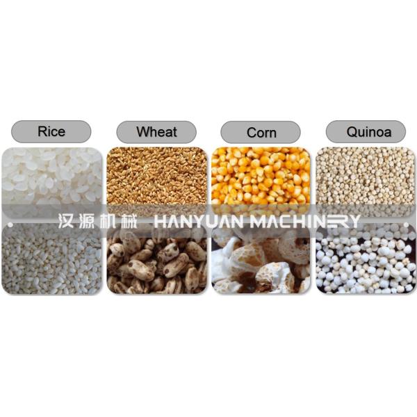 50kg/H-60kg/H Efficient Puffing Corn Puff Snack Extruder Machine Customization Voltage