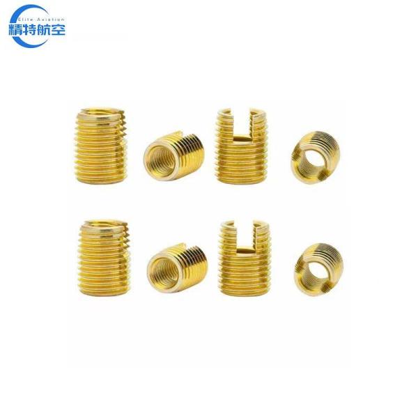 Standard Size 307/308 Type Self Tapping Threaded Insert 1215 Material