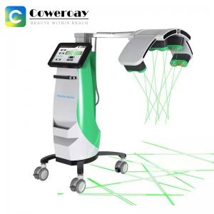 China Rotating Emerald Laser Body Slimming Machine 532nm Laser Fat Removal Machine on sale