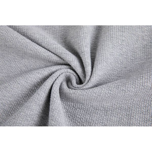 Micro-waffle Texture Quarter Zip Mock Neck Shirt with Relaxed Straight Fit for Multi-season Layering