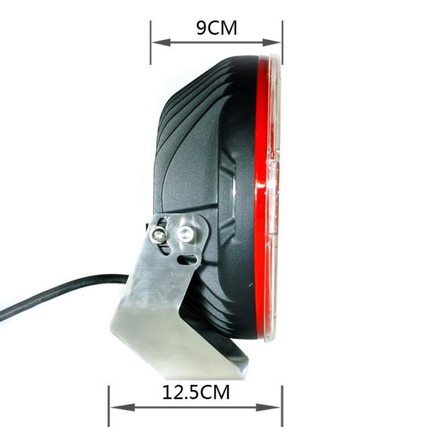 185W Cree LED Round Work Light, with Spot Flood Beam Driving Headlight Optional Color for Jeep