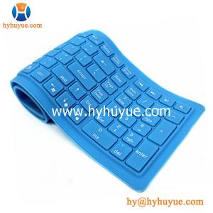 Quality 2014 Fashion 113 keys Wired Silicon PC/ Tablet/ Laptop/Smartphone Soft Keyboard Waterproof for sale