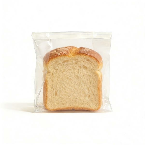 Custom Transparent Bread Bag With Tin Tie For Food Packaging