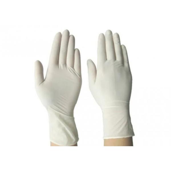 Biodegradable Disposable Medical Gloves Smooth Surface High Tensile Strength