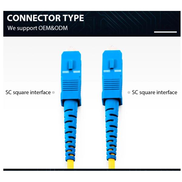 SC/UPC-SC/UPC 9/125 2.0mm Single Mode Duplex Patch Cord