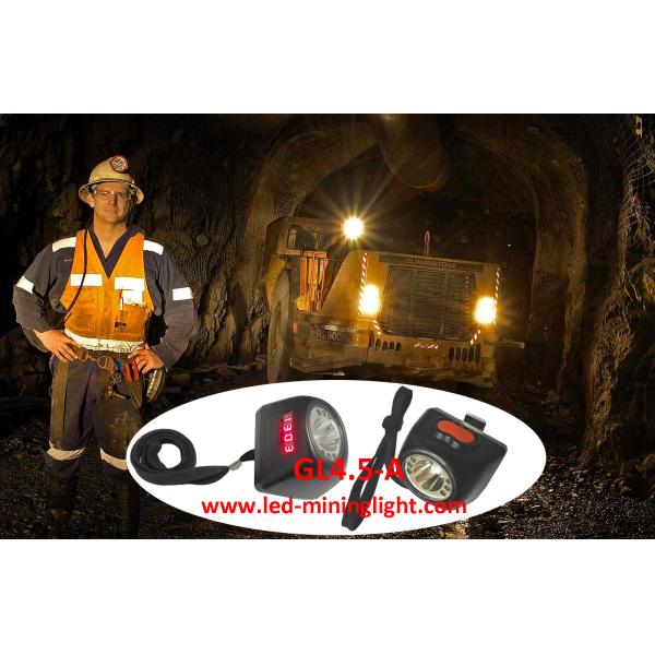 Durable Cordless Mining Lights 4000lux Brightness IP68 Waterproof With Safety Rope