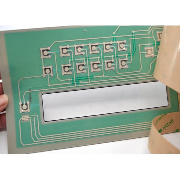 Gases - Proof Metal Dome Membrane Switch PET For Engineering Machine