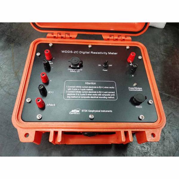 Geophysical DC Digital IP & Resistivity Meter Surface Electrical Resistivity Testing Device for Gold Underwater Detection