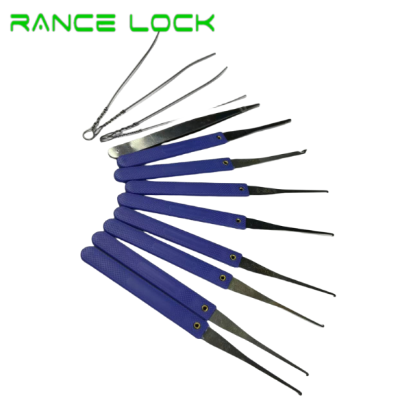 Metal Broken Key Extractor and Key Removal Kit - Model 2533 for Professional Locksmith Tools