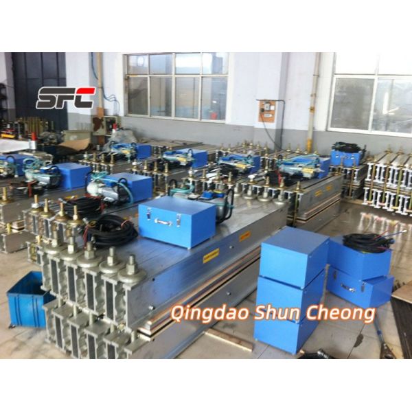 Custom-made Conveyor Belt Vulcanizing Machine with PLC Control System, 0-400℃ Temperature Range & Customizable Cooling System