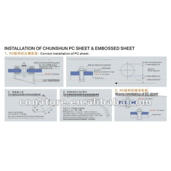 1.22m Clear Strong Sturdy Polycarbonate Solid Sheet For Industrial And Building Purposes