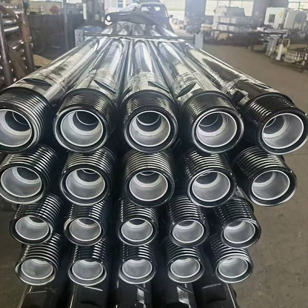 RC Drilling Rod Thickness 6.5mm 8.5mm High Strength Remet Thread Reverse Circulation Drilling Pipe