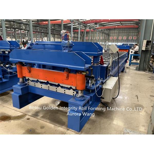 1200mm Glazed Tile Roll Forming Machine JCX Roof Tile Making Machine