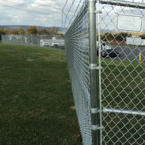 Cyclone Chain Link Mesh Galvanized PVC Coated 50x50mm 2.5in