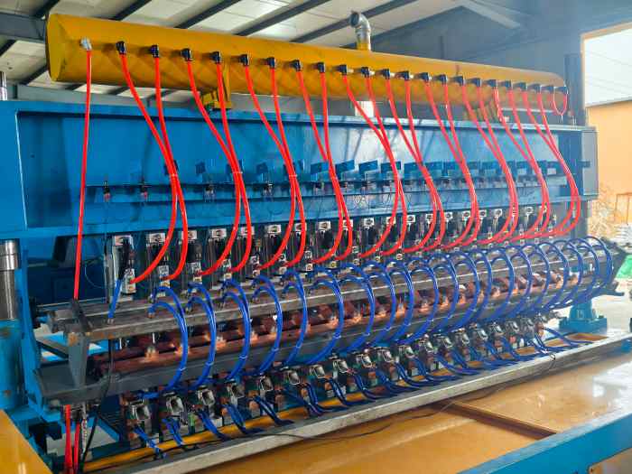 Transformer 160kva Mesh Width 2.4m Construction Mesh Panel Welding Machine