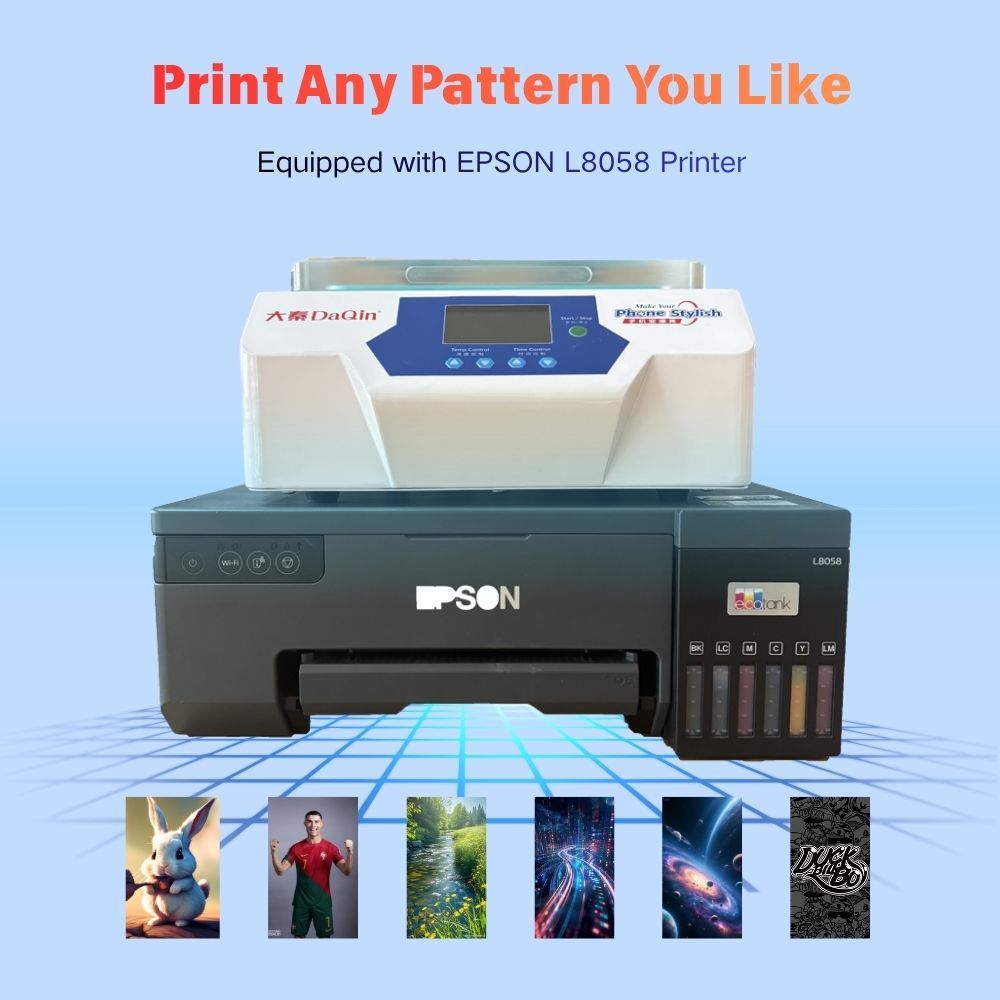 Multi-Color 3D Sublimation Printing Machine with 360° Vacuum Full-Wrap Technology and 110-240V AC Wide Voltage