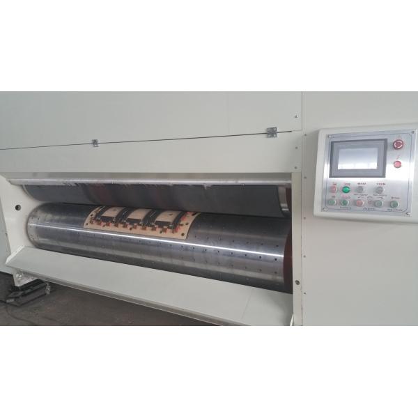 1632 Automatic 3 Color Flexo Printer Slotter Die Cutter Vibration Stacker