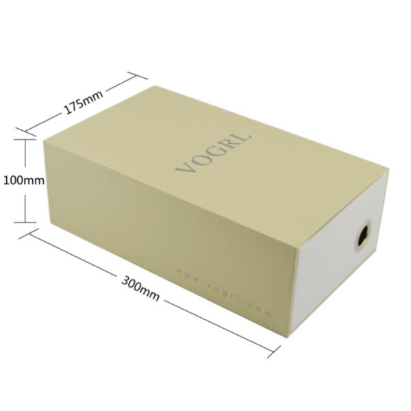 Custom Logo Printed 2mm Rigid Cardboard Gift Boxes For Shoes Packaging