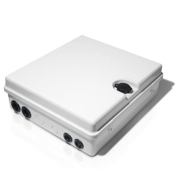 1x64 PLC Splitter IP65 Fiber Optic Termination Box