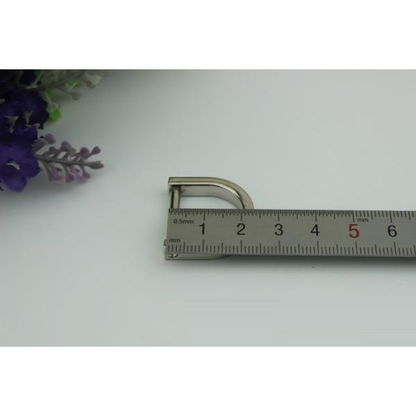 Classical design removeble light gold 20mm D ring buckle,hanging plating bag d-ring