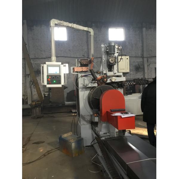 Diameter 600mm Wedge Wire Screen Welding Machine , Wire Mesh Making Machine