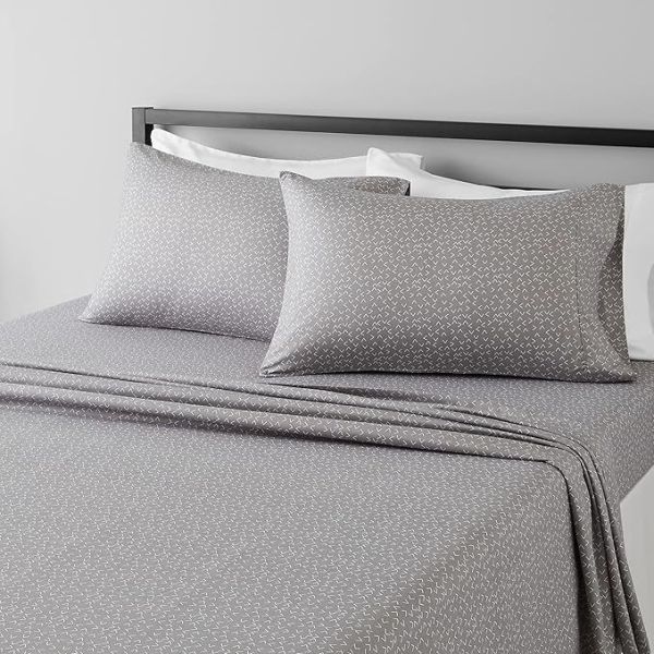 Lightweight Super Soft Comfortable Microfiber Bed Sheet Set with 14-Inch Deep Pockets,Printed