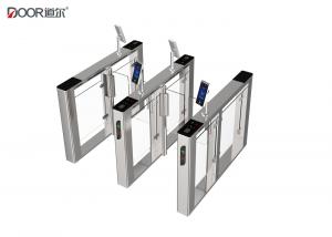 China Ce Approved Facial Recognition Gate , 24000 Face Capacity Office Security Gates on sale