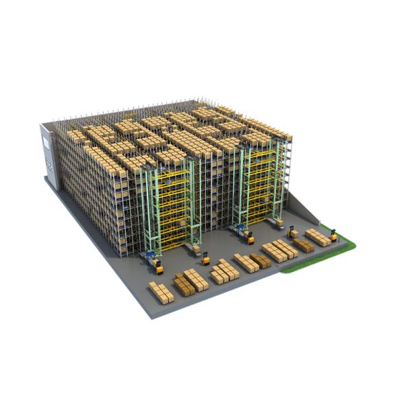 EBILTECH Smart Warehouse Automated Pallet Four Way Shuttle System