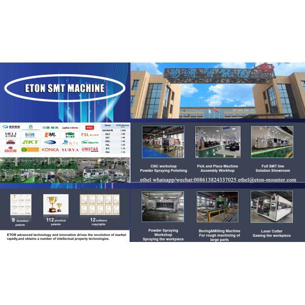 High End Vision Flight Camera LED Chip Mounter Machine for DOB Bulbs Light Production Line
