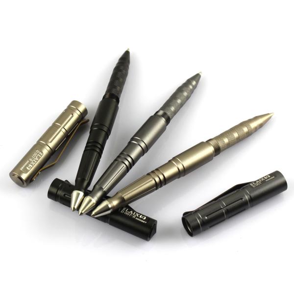 LED flashlight tungsten steel tactical pen defensive pen