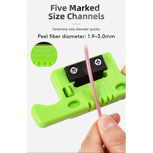 Fiber Optic Stripper 1.9-3.0mm Vertical Cable Cutter Cable Stripper