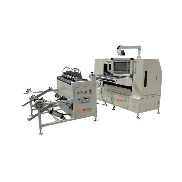Full-auto Blade Filter Paper Folding Production Line High-Precision Knife-tape Pleating Machine