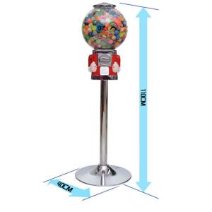 Quality NYST Mini Coin Operated Capsules Gumball Toy Balls Vending Machine for sale