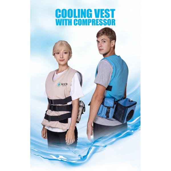 High Temperature Working Air Conditioning Jacket with Wool/Viscose Shell Material