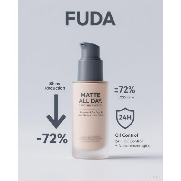 Matte moisturizing gel, microencapsulated technology, no acne-causing effects