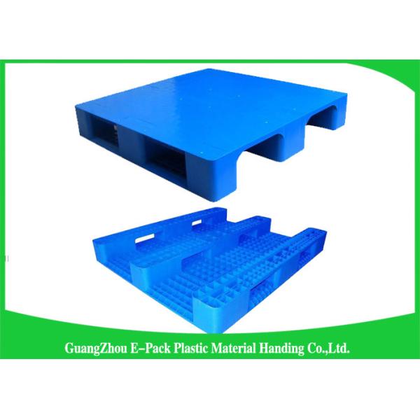 Virgin HDPE Plastic Skids Pallets With Three Runners , 1T Shelf Load