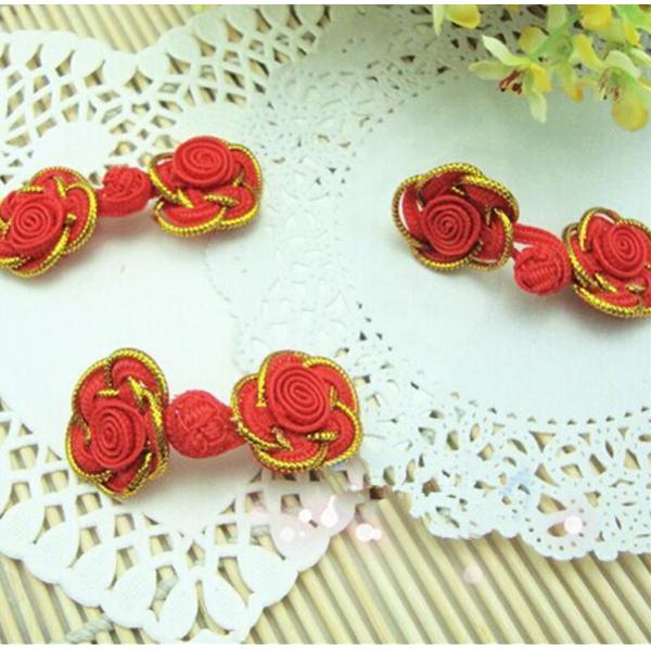 2019 custom high quality different color Chinese knot cheongsam button