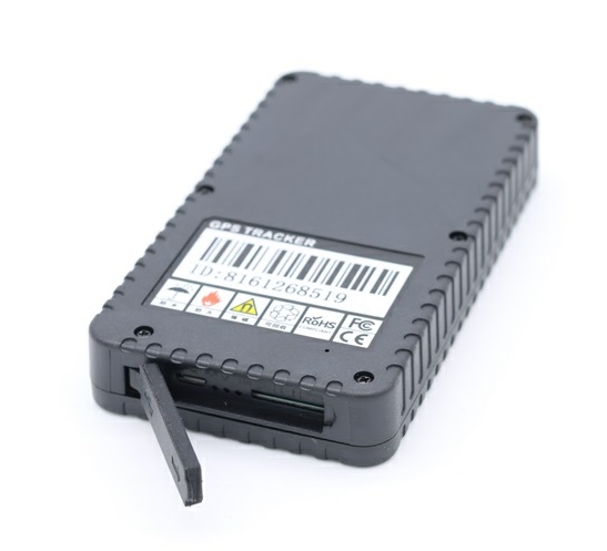 Black Large Capacity Battery Magnetic Gps Tracker Anti Lost Without Cable