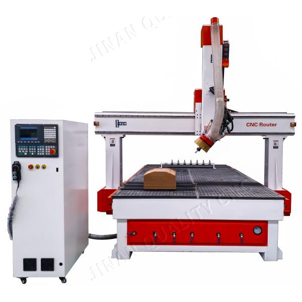 4 Axis 3d Wood Sculpture CNC Wood Router Machine 1530 with Automatic Tool Changer