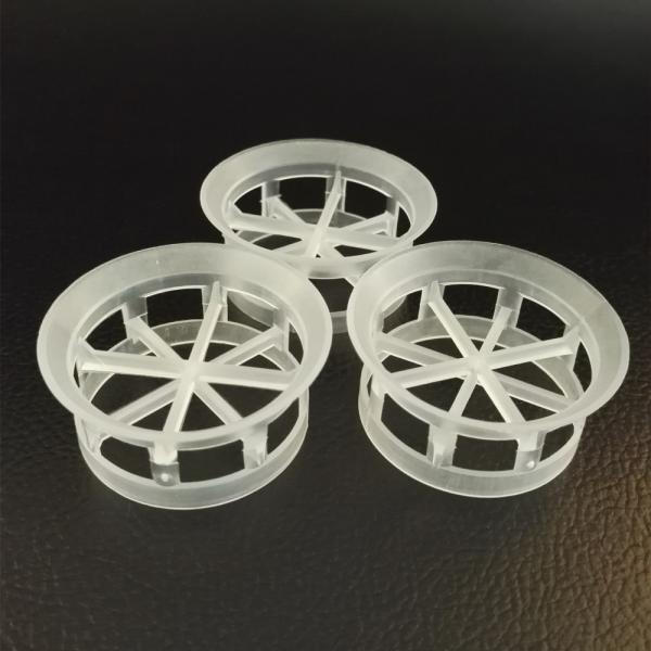Polypropylene Plastic Random Packing Cascade Ring 25mm 38mm 50mm 76mm