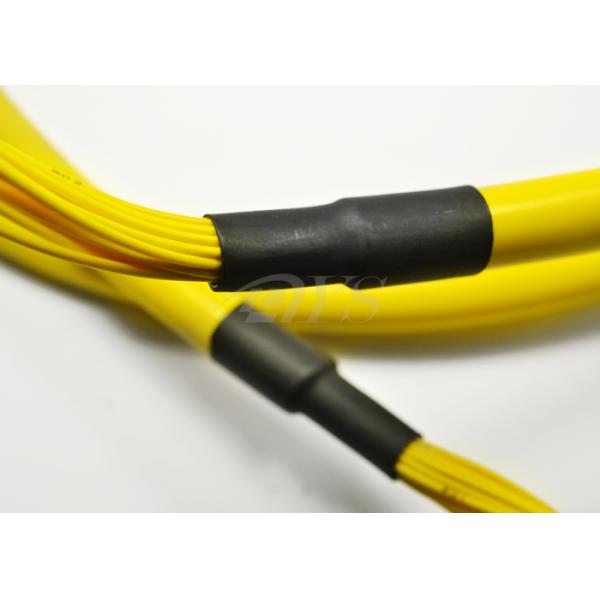 MU - LC / UPC G657A2 Optical Fiber Patch Cord Single Mode Low Insertion Loss