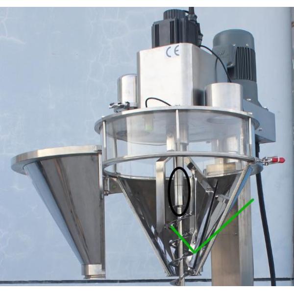 Coffee / Milk Rotary Powder Filling Machine Spice Multi Language Interface