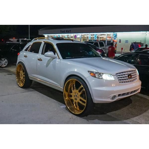 Forgiato Estremo Deep Dish Chrome Wheels