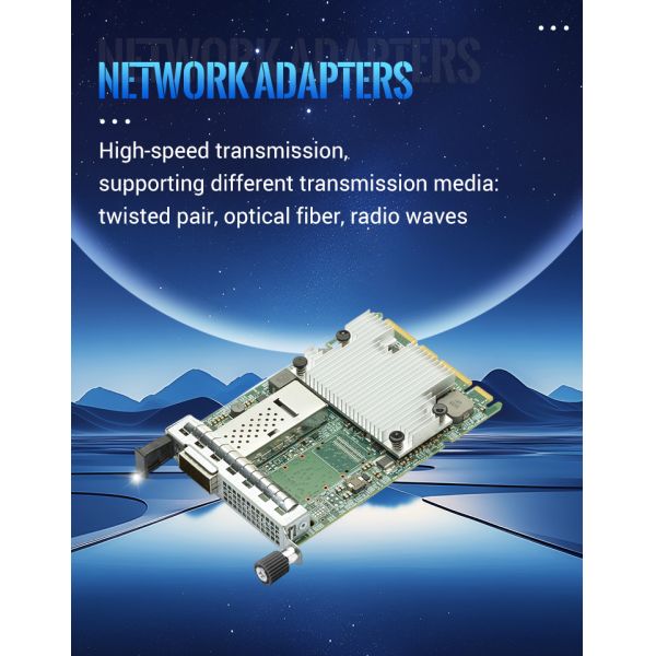 Intel 82599ES Network Card With 10Gbps Dual SFP+ Ports OCP3.0 PCIe Gen2.0X8 Low Latency Adapter