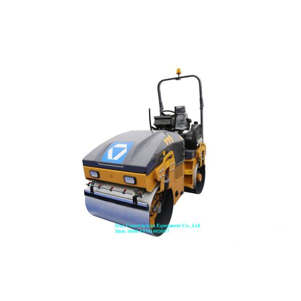 Small Serial Double Drum Vibratory Road Roller XMR303 Three Level Vibration Reduction