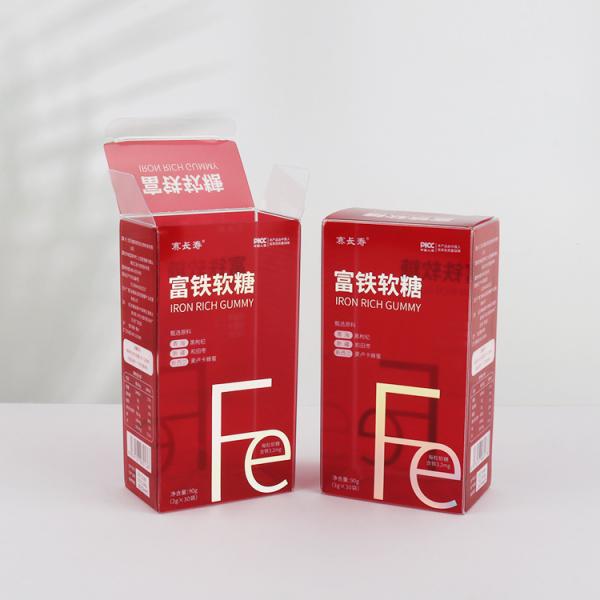 Custom Design Candy Transparent Printed Plastic Box PET Packaging Box Manufacturer