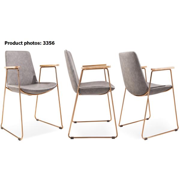 PU Metal Restaurant Chairs