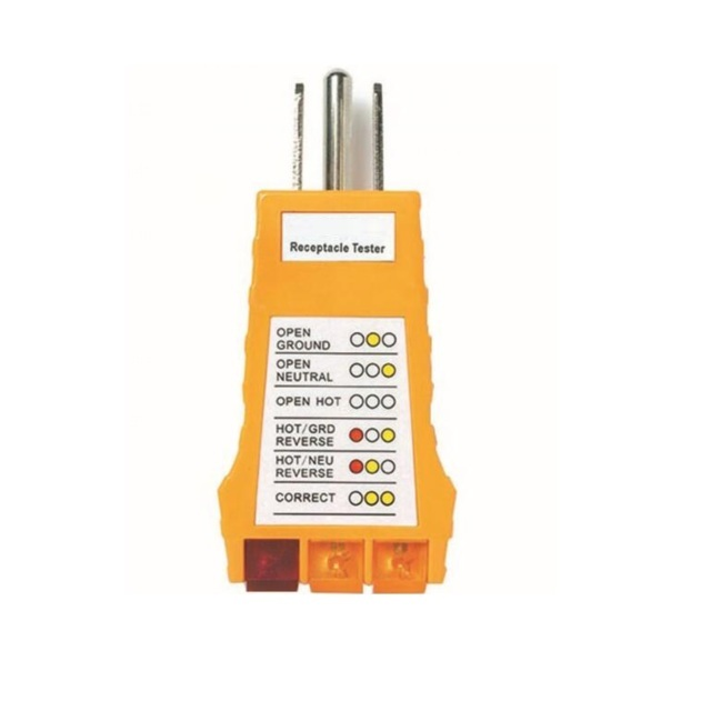Socket Plug Tester Voltage Live Wire Detector With Rcd Test Detector Socket Test UK EU Socket Tester Grounding Earthing Adapter