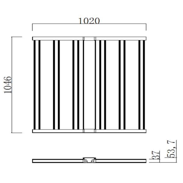 High-Efficiency LED Grow Lights Intelligent Control System Customized Color 5 Years Warranty For Plants Growth